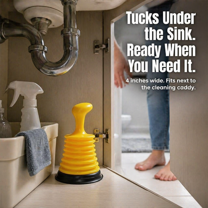 DrainMight™ — Clear Tough Sink Clogs Fast and Mess-Free