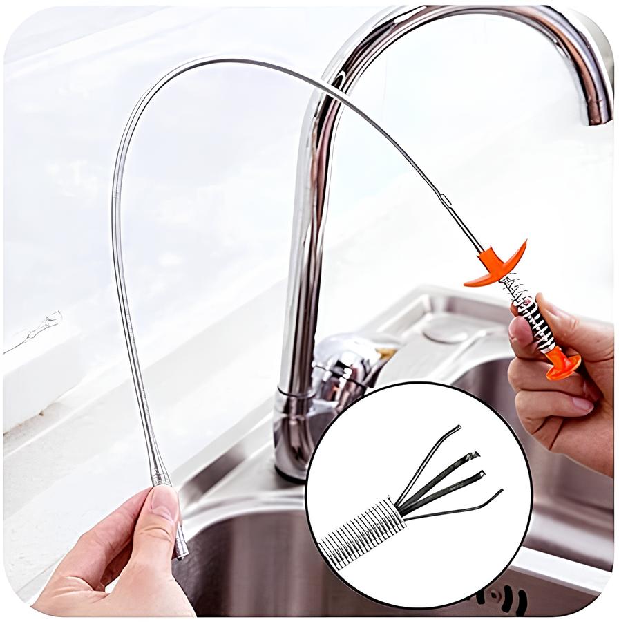 FlowFlex™ — Take Command of Your Drains with Effortless, Mess-Free Clog Clearing