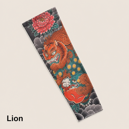 ArborSkin™ – UPF 50+ Sun Shield Arm Sleeve with Japanese Tattoo Design