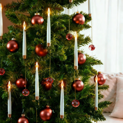 LuminiqueFlame™ — Fill Your Holidays with Safe, Captivating Candlelight Magic