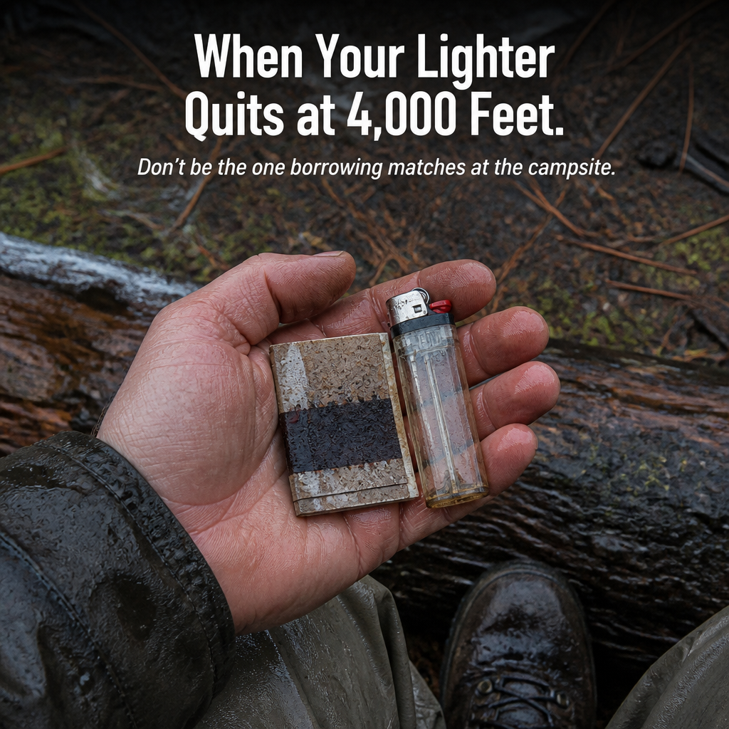 BlazeMate™ — Ignite a Steady Flame in Rain, Wind, and Bitter Cold