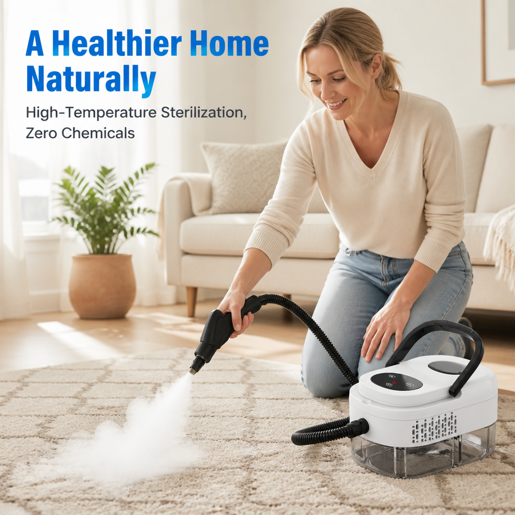 VaporaClean™ — Dissolve Baked-On Grease and Eliminate Germs Using 221°F Chemical-Free Steam