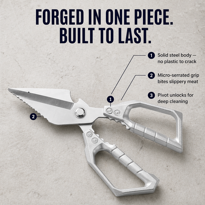 SharpEdgePro™ — Cut Through Chicken Bones, Shells & Herbs In a Flash