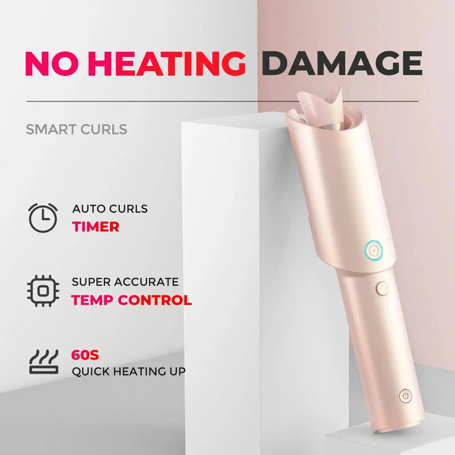 VelouraCurl™ — Transform Your Mornings with Effortless, Damage-Free Glam Curling