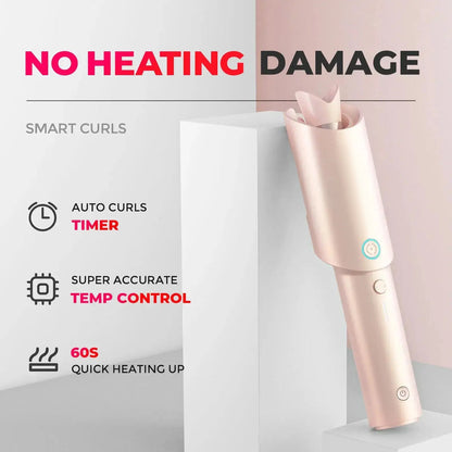 VelouraCurl™ — Transform Your Mornings with Effortless, Damage-Free Glam Curling