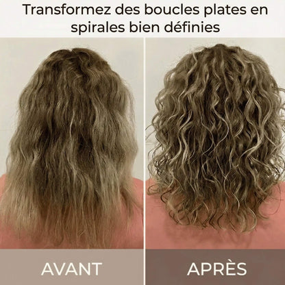 CurlAura™ — Effortless, frizz-free curls that captivate all day long