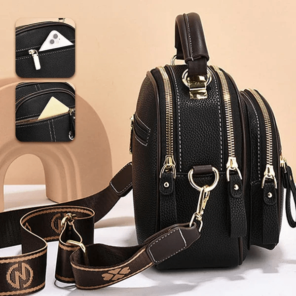 LuxeVanta™ Leather Crossbody — Command Your Day with Effortless Style and Unshakable Confidence