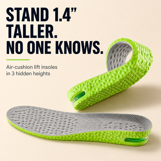 StepZure™ — Add 1.4 Inches of Height with Any Shoes You Already Have