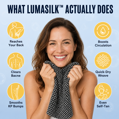 LumaSilk™ — Smooth Away Bumpy Arms, Bacne, and Strawberry Skin in 90 Seconds