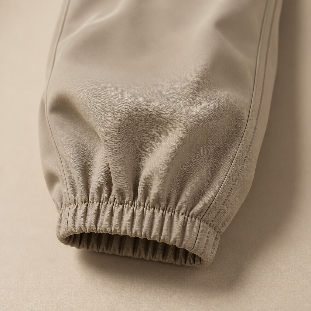 FitEase™ – Slim Cargo Joggers with Stretch Drawstring Waist