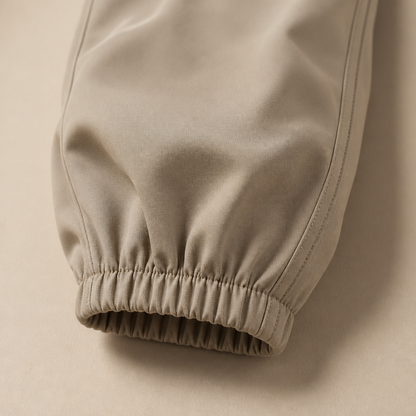 FitEase™ – Slim Cargo Joggers with Stretch Drawstring Waist