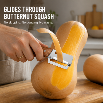 SliceSwift™ — Breeze Through Pumpkin, Potato & Apple Skins Instantly