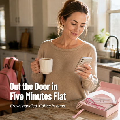 ArchAura™ — Achieve Twin Brows in 60 Seconds, Even on a Wobbly Morning