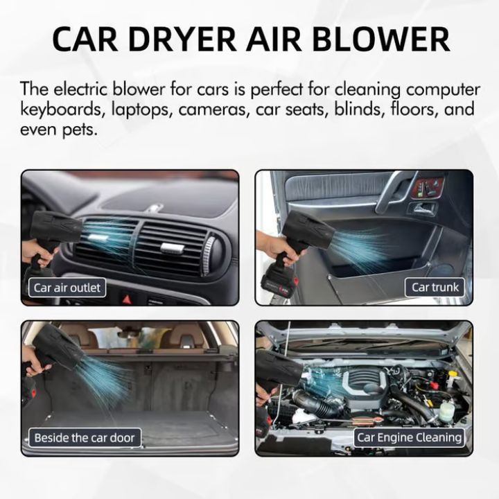 Cordless Air Blower – Effortless Cleaning Without Cables