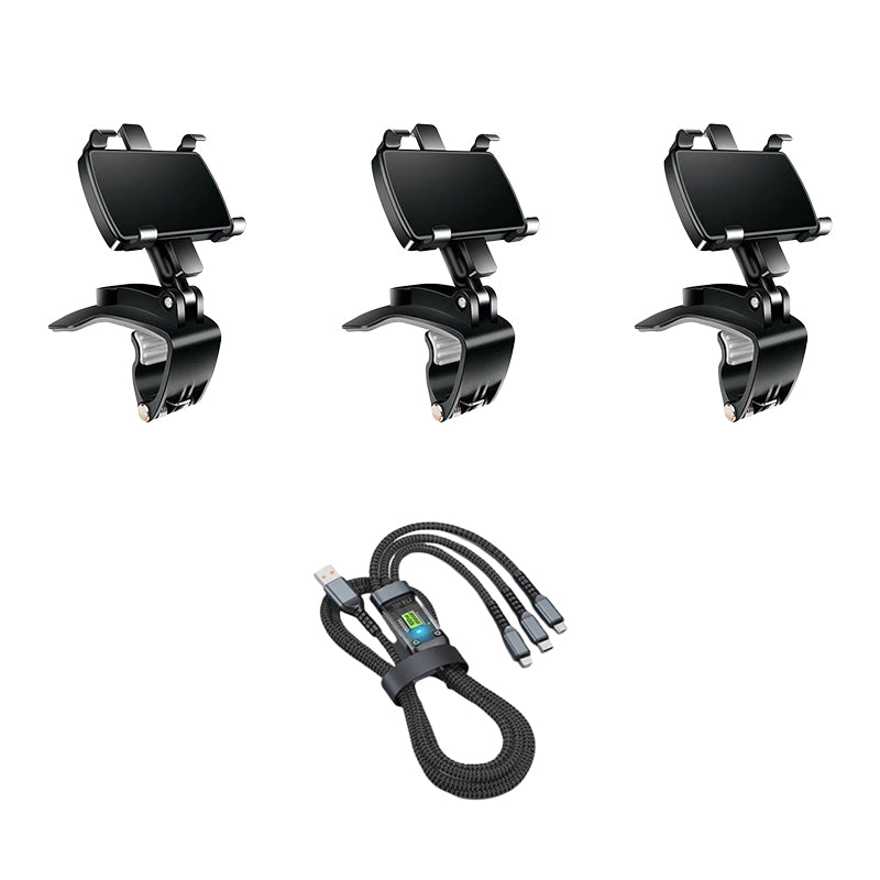 HaloMount™ — Experience Rock-Solid Grip and Effortless Phone Access for Safer, Stress-Free Drives