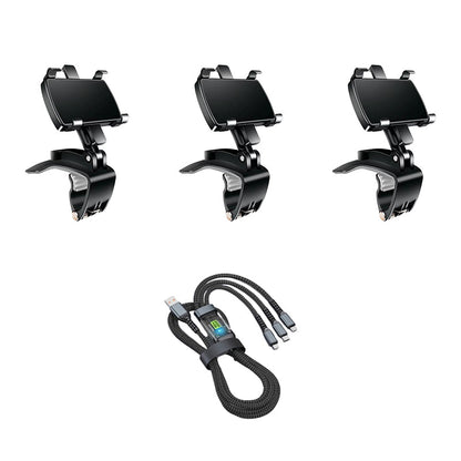 HaloMount™ — Experience Rock-Solid Grip and Effortless Phone Access for Safer, Stress-Free Drives