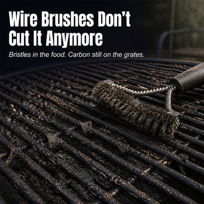 FlameForce™ — Remove Stubborn Burnt Grease from Your Grill in Just Two Minutes