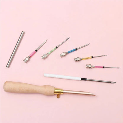 EdgeCraft™ Precision Needle Set — Sew Pain-Free Masterpieces with Unstoppable Confidence
