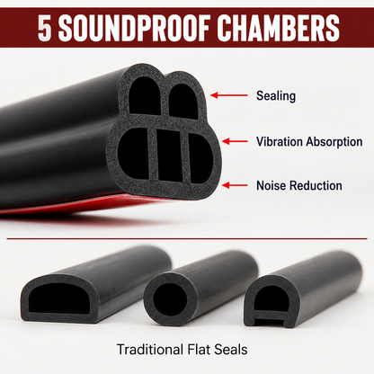 HushSeal™ — Cut Your Cabin Noise from 85 dB to 50 dB in Minutes