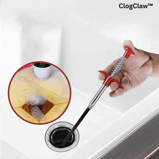 FlowForce™ Drain Rescue Tool — Take Back Control with Fast, Chemical-Free Clog Power