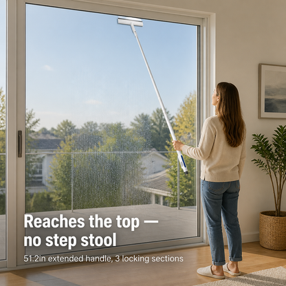 GlassGleam™ — Clean Every Window Streak-Free with One Spray-and-Swipe Pass