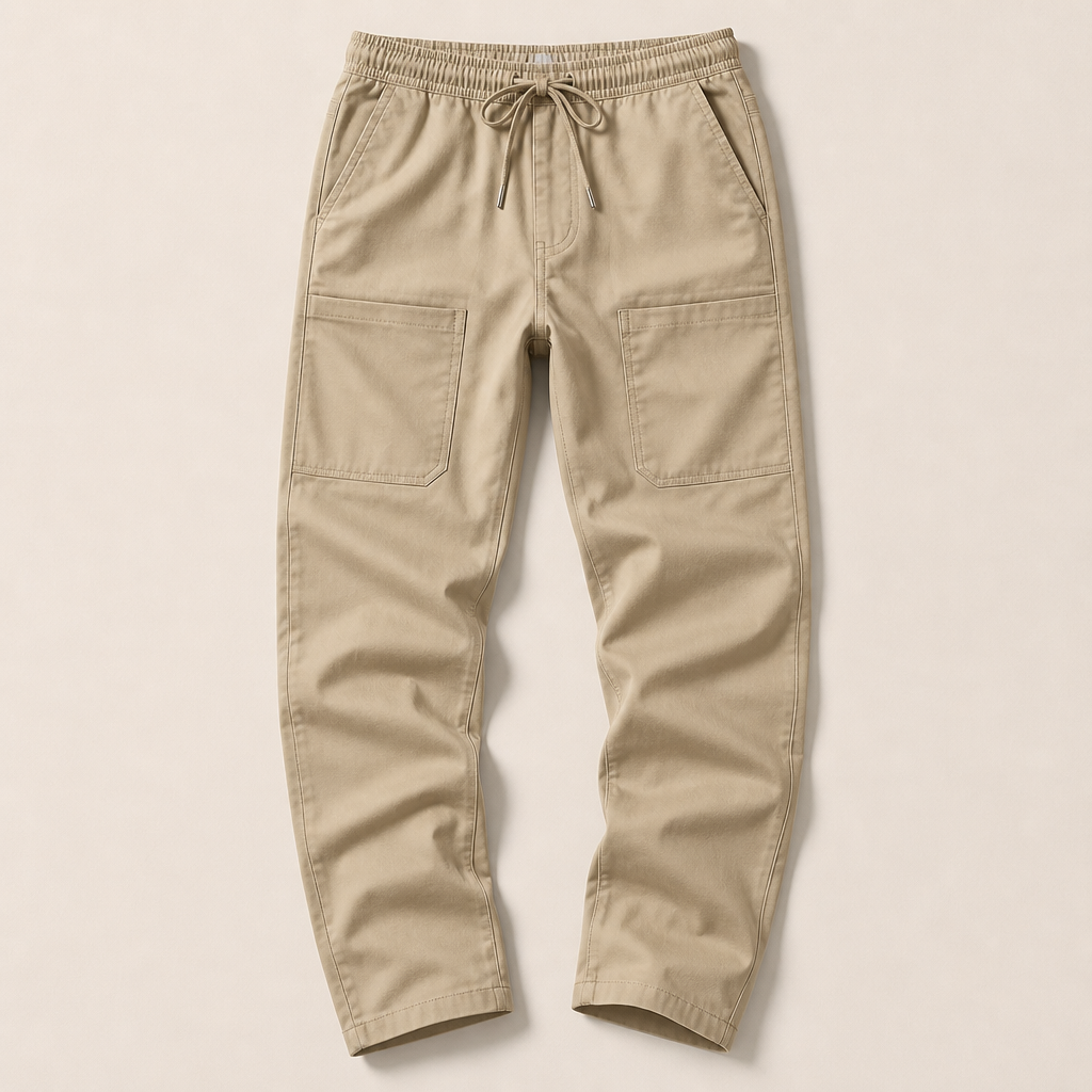 CasualFlex™ – Stretchy Cargo Pants with Drawcord Waist for Effortless Wear