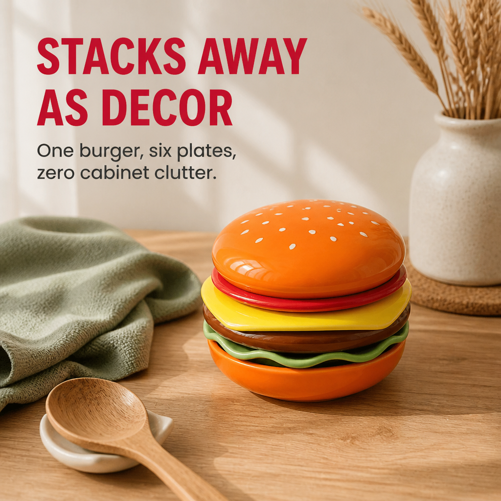 SmashStack™ — Layer Every Sauce, Snack & Side Into a Mini Burger Tower