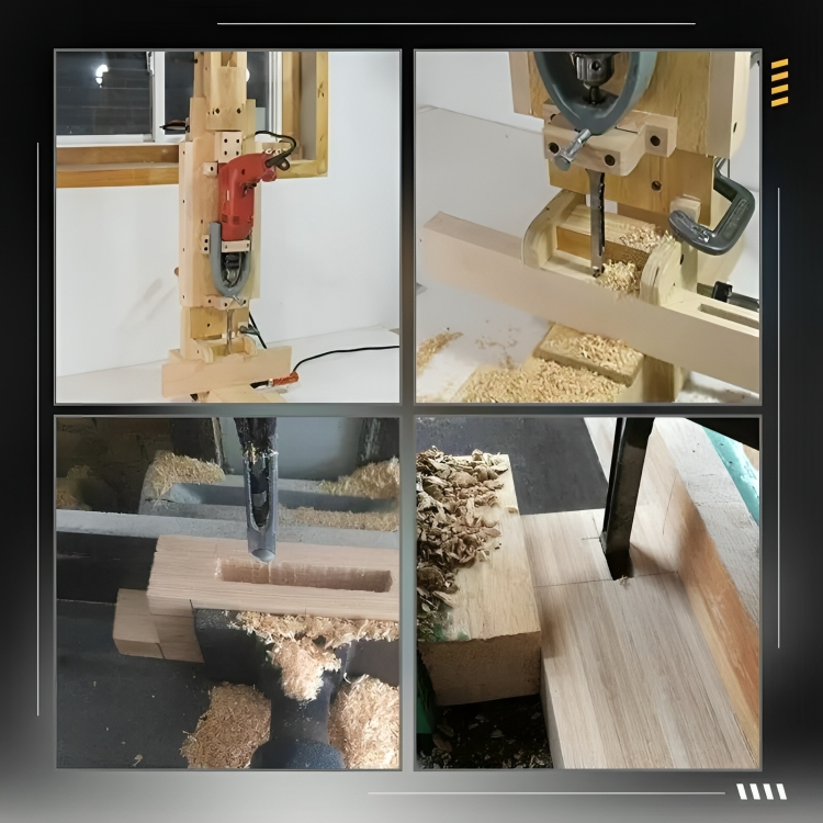 ForgeCut™ — Master razor-sharp square holes that turn your woodwork into art
