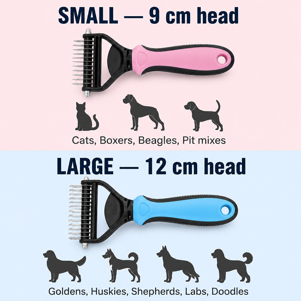 FurEase™ — Remove A Small Dog's Amount Of Undercoat Without The Yelping