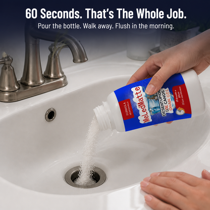 FlowForce™ — Break Down Hair Blockages Overnight Without Plunging or Dialing a Plumber
