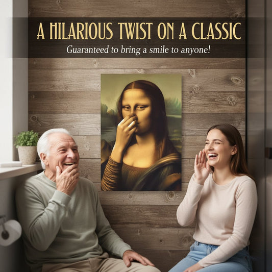 QuirkLuxe™ Canvas — Turn Your Bathroom into a Bold, Humorous Escape That Lasts