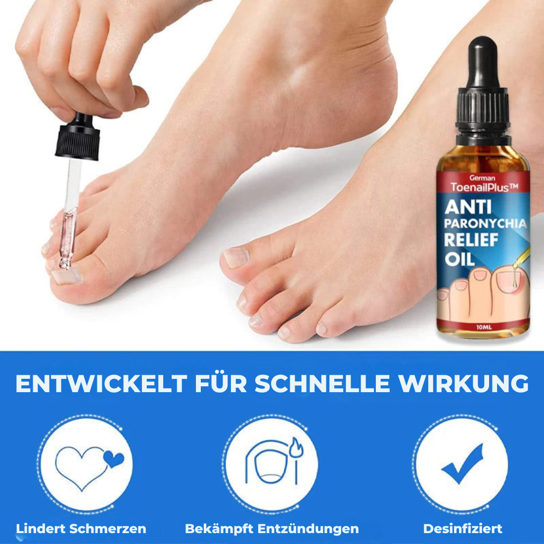 1+1 FREE | NägelBeruhigen™ Anti-Paronychia Treatment Oil