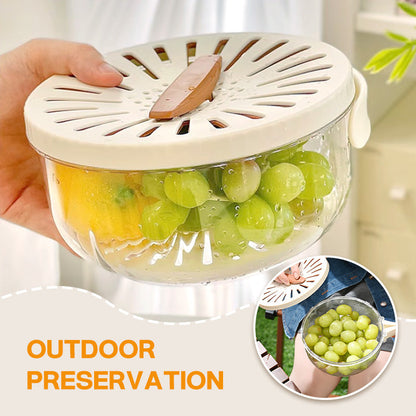 Multipurpose Drain Basket Featuring Lid🥗