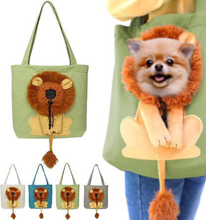 MinoPaw™ Shoulder Carrier — Carry Your Tiny Companion in Cozy, Hands-Free Freedom