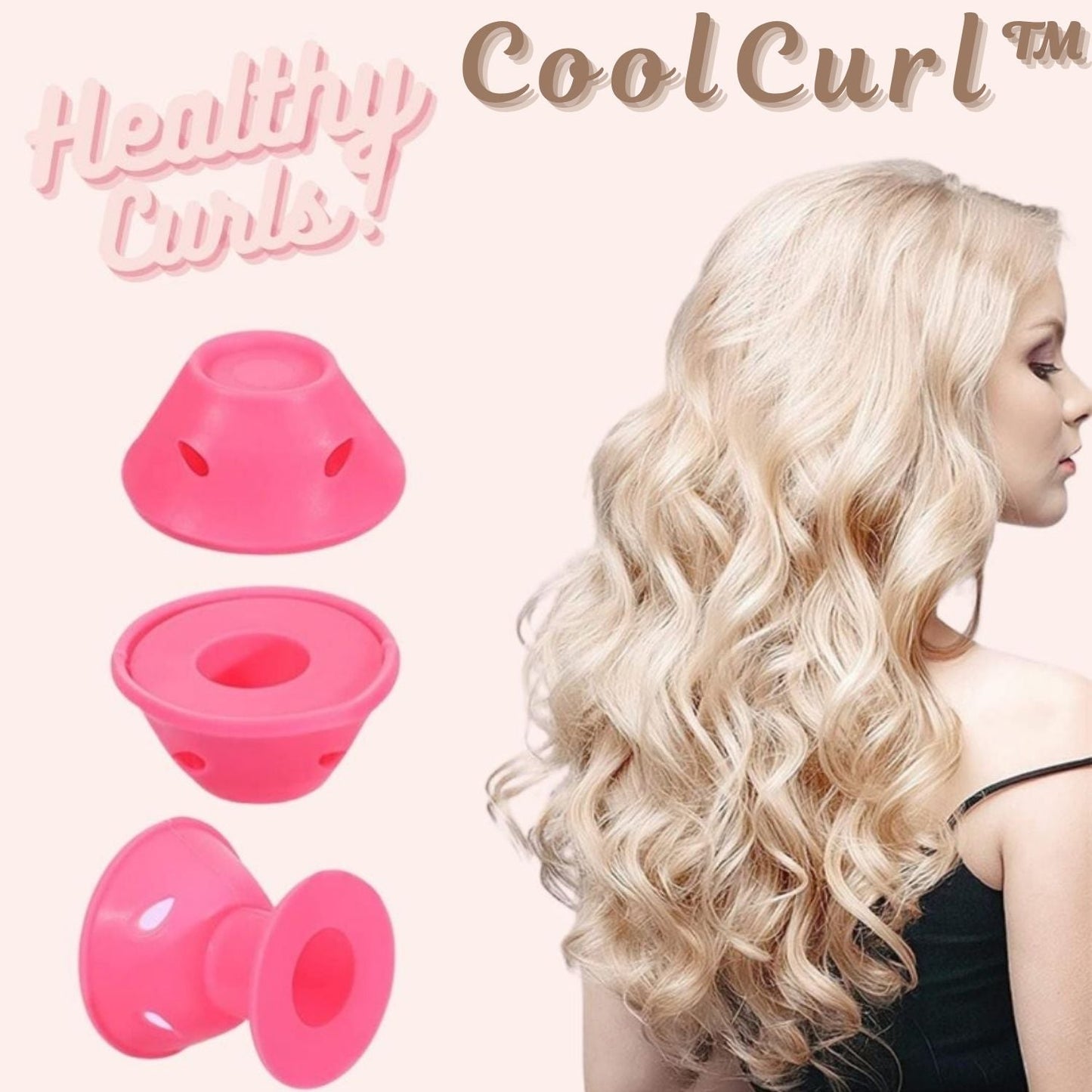 CoolCurl™ - Heatless Curlers for Gorgeous and Safe Curls