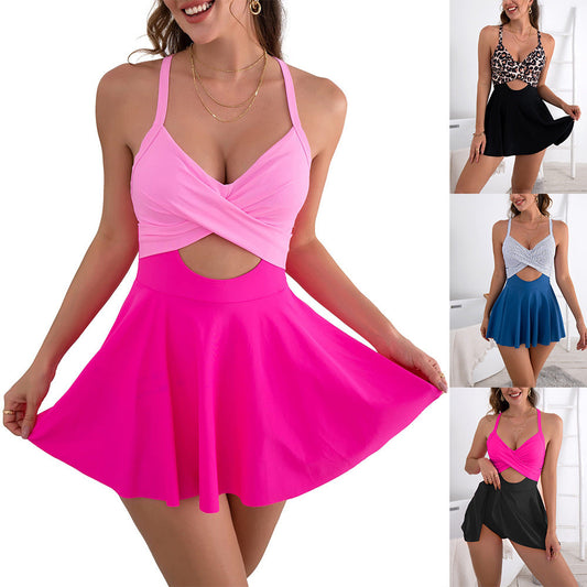 FitSculpt™ Swim Dress — Flaunt Your Curves with Confident, Effortless Elegance