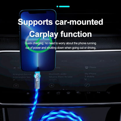 GlowLink - Fast Charging Cable with 540° Rotation and Illuminated Lights