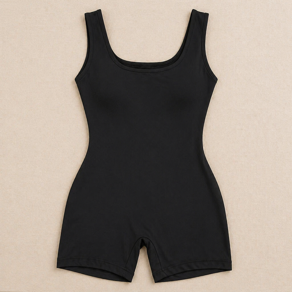 LunaContour™ – Seamless Full-Body Shaping Suit with Mid-Thigh Slimming