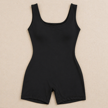 LunaContour™ – Seamless Full-Body Shaping Suit with Mid-Thigh Slimming