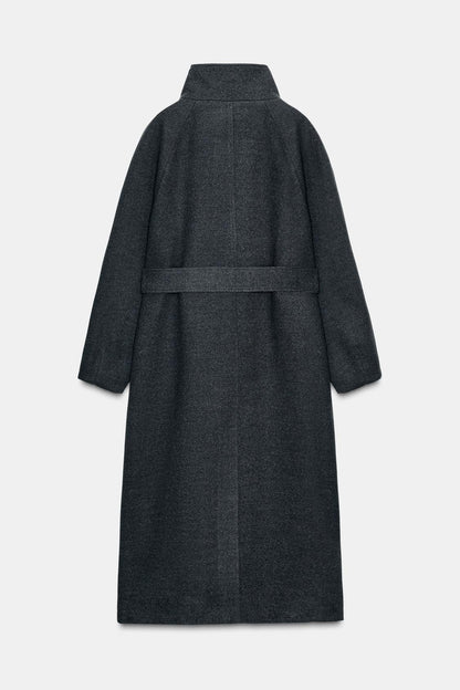 Velvetteer™ Wool Coat with Belt — Wrap Yourself in Tailored Warmth That Boosts Your Confidence All Winter Long