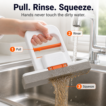SwiftMop™ — Clean Counters, Sinks & Bathroom Splashes Spotless in Seconds