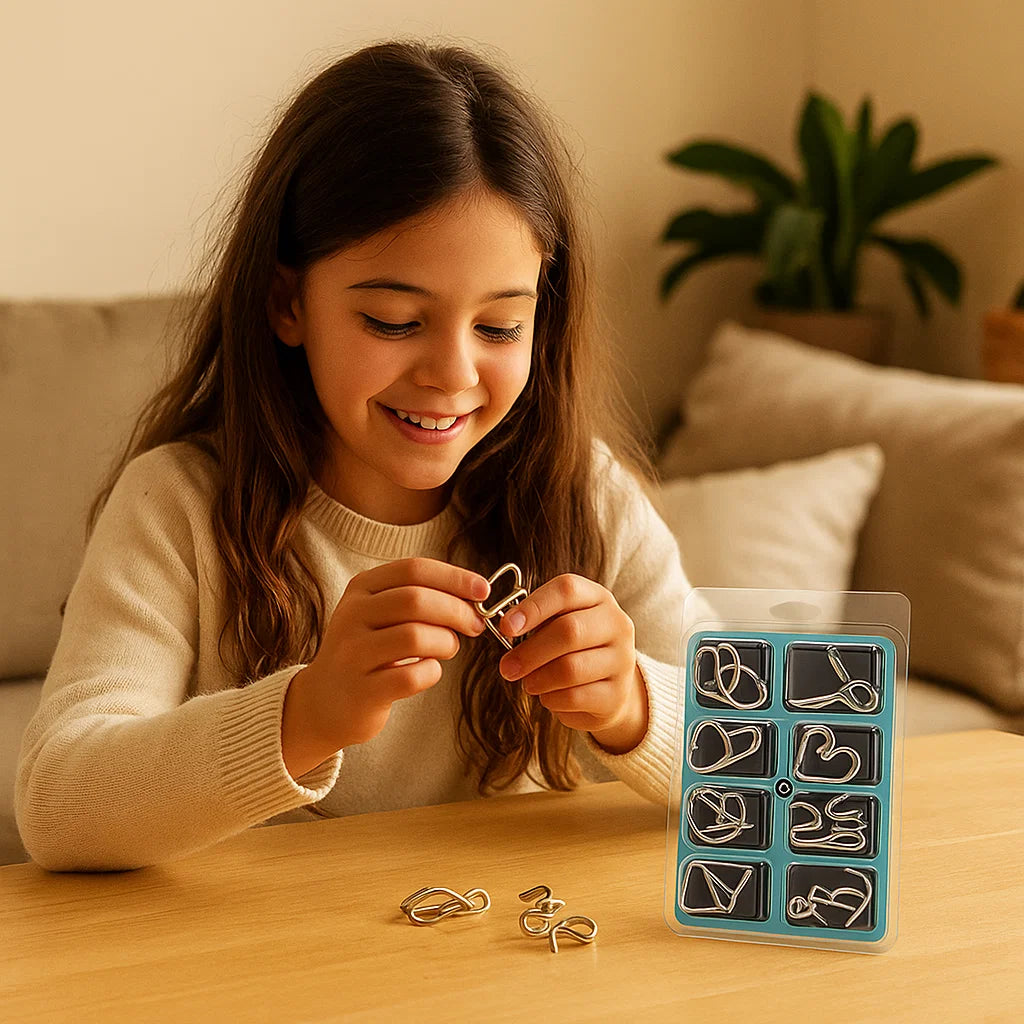 NeuroSpark™ Puzzle Rings — Ignite Your Focus and Conquer Every Challenge With Thrilling Brainpower