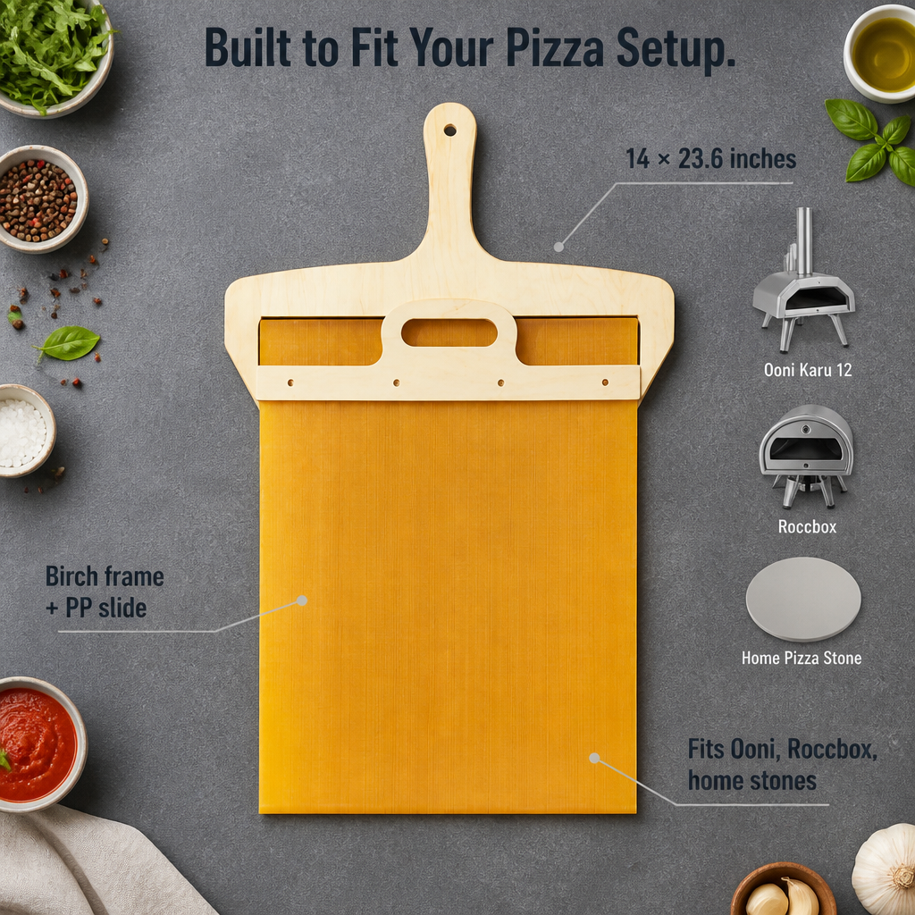 SlideMaster™ — Effortless Pizza Launches That Impress Every Time