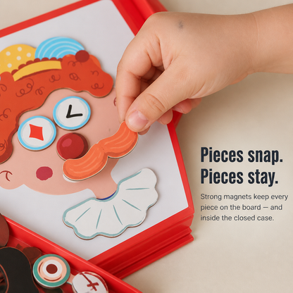 EmotionCraft™ — Create Infinite Magnetic Characters That Keep Kids Away from Screens