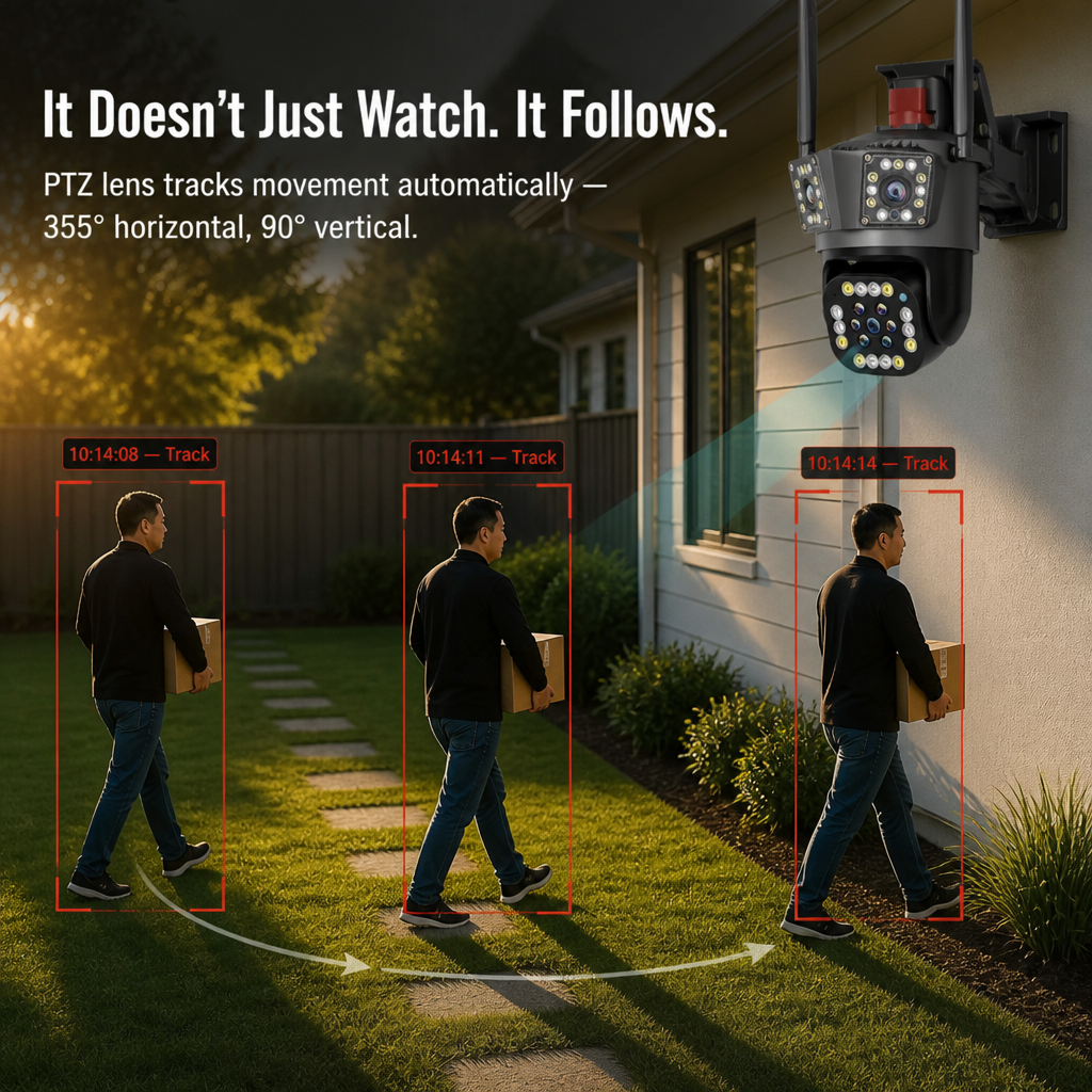 Vigilant360™ — Secure Every Corner With Multi-Lens HD Coverage