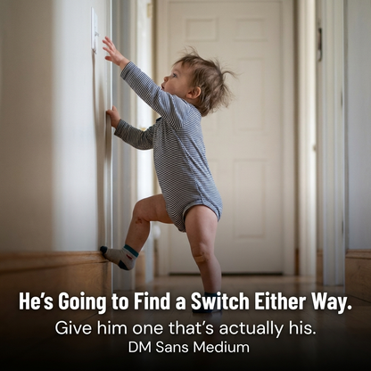 BrillioPlay™ — Let Little Hands Control Real Switches, Lights and Music to Learn