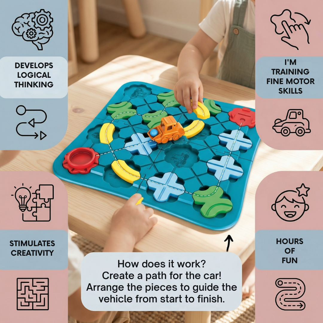 BrainQuest Maze™ — Ignite Brilliant Minds with Every Puzzle Triumph