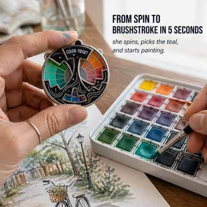 ColorSpin™ — Choose Color Palettes by Spin, Not by Guesswork