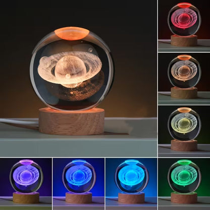 StellarAura™ Crystal Sphere — Ignite Wonder with a Mesmerizing Cosmic Glow That Transforms Your Space
