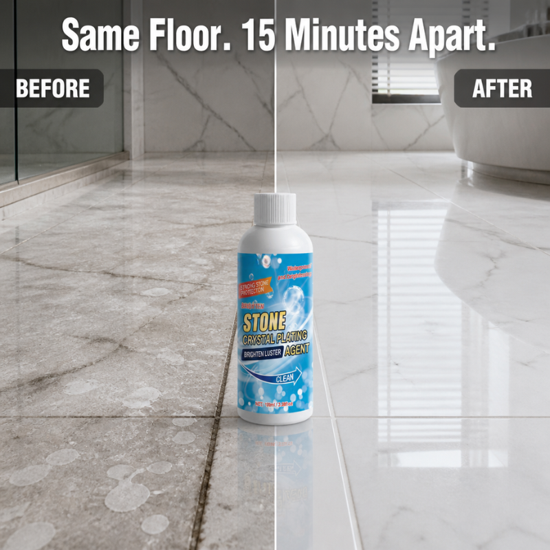 CrystalSure™ — Remove Years of Stains and Lock in Stone Shine in Minutes
